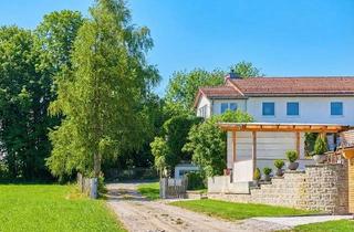 Haus kaufen in 86949 Windach, Alpenblick trifft Gartenidylle – Außergewöhnliches Zweifamilienhaus mit ca. 320 m² Wohnfläche