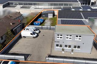 Gewerbeimmobilie kaufen in 76287 Rheinstetten, Handwerker aufgepasst: Gewerbeareal mit Lagerhalle, Büro und Entwicklungspotenzial