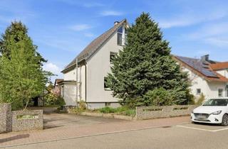 Einfamilienhaus kaufen in 76344 Eggenstein-Leopoldshafen, Eggenstein-Leopoldshafen / Eggenstein - Einfamilienhaus für Individualisten - mit Anbau, großer Dachterrasse, Garage & Carport in Eggenstein