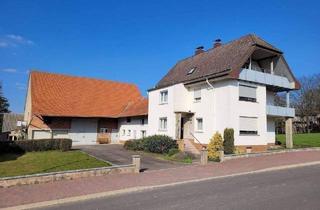 Haus kaufen in Ransbacher Straße 10, 36284 Hohenroda, Hohenroda - WEITLÄUFIG!!! Ein- Zweifamilienwohnhaus mit Zwischenbau, Scheune und 8206 m² Grundstück