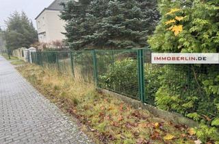 Grundstück zu kaufen in 16515 Oranienburg, IMMOBERLIN.DE - Angenehmes Baugrundstück mit Bungalow in Südausrichtung & Harmonielage