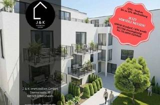 Wohnung kaufen in 68723 Plankstadt, Mein neues Eigenheim! KfW 40 QNG Erdgeschosswohnung mit Terrasse + Garten