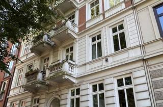 Wohnung kaufen in Sankt Georgs Kirchhof, 20099 St. Georg, Sanierte Altbauwohnung mit Balkon in ruhiger Lage von St. Georg, provisionsfrei & bezugsfertig