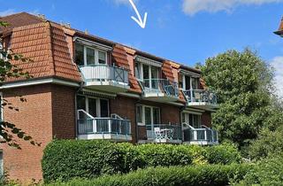 Wohnung mieten in Am Stadtpark, 23758 Oldenburg, gemütliche 2-Zimmer-DG-Wohnung mit Balkon und Einbauküche in Oldenburg/H.