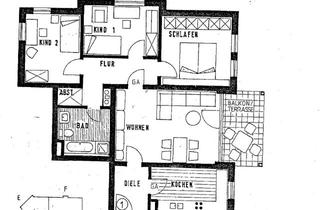 Wohnung mieten in 86551 Aichach, 4-Zimmer-Wohnung in Aichach-Mitte