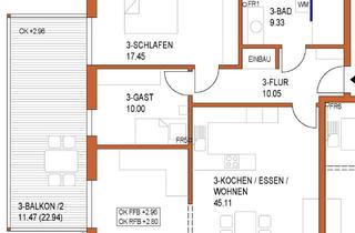 Wohnung mieten in 87770 Oberschönegg, Oberschönegg zu vermieten Neuwertige 3,5 Zi. Wohnung in wunderschöner Lage mit Gemeinschaftsgarten