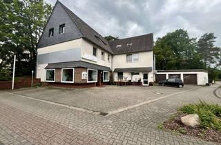 Gewerbeimmobilie kaufen in 38518 Gifhorn, Mitten in Gifhorn und mit viel Potential: MFH mit 4 Wohnungen, Restaurant, Kosmetikstudio + Garagen