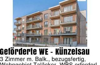 Sozialwohnungen mieten in 74653 Künzelsau, Geförderte WE - Künzelsau3 Zimmer m. Balk., bezugsfertig,Wohngeb