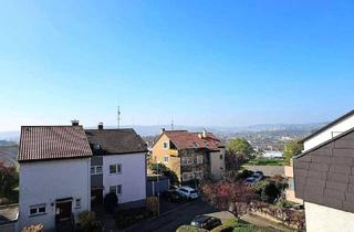 Wohnung kaufen in 70374 Stuttgart, Stuttgart - Attraktive 3,5-Zimmer-Dachgeschosswohnung mit sonniger Dachterrasse, Fernblick und Garage in Stuttgart-Muckensturm