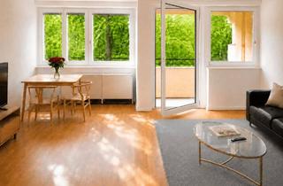 Wohnung kaufen in 14052 Berlin, Berlin - Ohne Käuferprovision: Charlottenburg-Ruhleben, Tageslicht verwöhnt, 2 West-Loggien, 1.OG, vermietet!