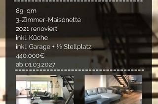 Wohnung kaufen in 64546 Mörfelden-Walldorf, Mörfelden-Walldorf - Traumhafte Maisonette-Wohnung in Feldrandlage mit West-Balkon