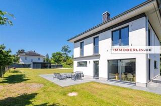 Einfamilienhaus kaufen in 14089 Berlin, IMMOBERLIN.DE - Moderne Architektur mit Südwestgarten auf teilbarem Grundstück nahe der Havel