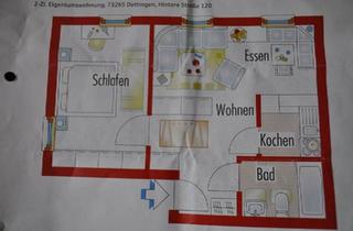 Wohnung kaufen in 73265 Dettingen, Dettingen unter Teck - 2 Zimmer Eigentumswohnung
