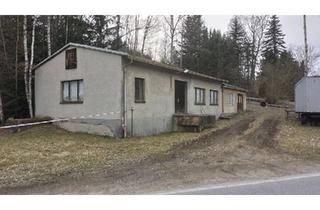 Haus kaufen in 09496 Marienberg, Marienberg - Grundstück ca. 1000 qm. kl. Werkstattgebäude große Doppelgarage
