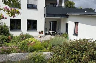 Wohnung mieten in Alte Richtenberger Straße 45, 18437 Tribseer Vorstadt, barrierefreie moderne Erdgeschoßwohnung mit überdachter Terrasse und Garten - Bj. 2017