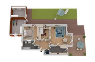 Wohnung mieten in Berliner Straße 32, 48529 Nordhorn, Echter Freiraum: Attraktive 3-Zimmer-Wohnung mit großer Terrasse und großem Gartenanteil