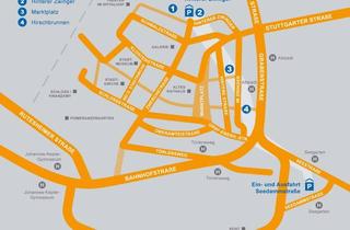 Garagen mieten in Schmalzstr., 71229 Leonberg, Tiefgaragenstellplatz in Leonberg Parkhaus Altstadt