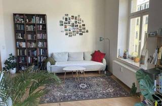 Immobilie mieten in 01307 Johannstadt-Nord, Helle Altbauwohnung mit Balkon in der Johannstadt zur Zwischenmiete