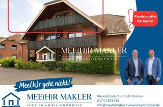 Wohnung kaufen in An Der Aue 1 Whg 9, 23747 Dahme, Attraktive 2 Zimmer Dachgeschosswohnung wenige Minuten vom Strand entfernt*Meerblick in der Ferne*