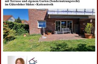 Wohnung kaufen in 33332 Gütersloh, Kapitalanlage mit Plan: ETW im EG mit Garten - heute an morgen gedacht!- provisionsfrei für Käufer