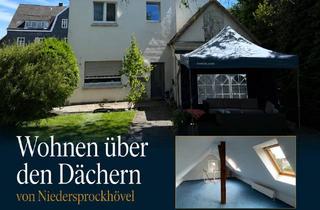 Wohnung kaufen in Haupstr. 34, 45549 Sprockhövel, Attraktive Maisonette-Wohnung mit Studio, Dachbalkon & Garten