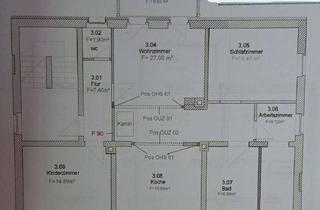 Wohnung mieten in Hauptstraße 24, 08223 Werda, Traumhafte 4-Zimmer-Wohnung mit Balkon, Kamin, Gäste-WC in Werda