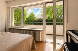 Wohnung mieten in Hamburger Straße 59, 63073 Bieber, Günstiges Lichtdurchflutetes 1-Zimmer-Apartment mit großer Fensterfront & Balkon in Offenbach-Bieber