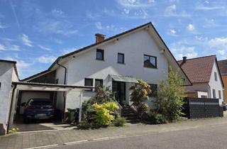 Haus kaufen in 68789 St. Leon-Rot, Bezugsfertiges, freistehendes EFH in St. Leon-Rot: 2 Bäder, Garage, Carport & Garten, VON PRIVAT!!