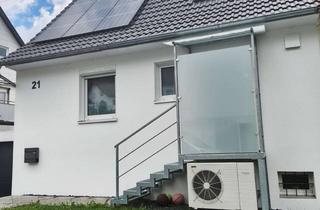 Haus mieten in 73460 Hüttlingen, Helle, moderne, 4,5-Zimmer-Doppelhaushälfte mit Garten & Terrasse in Hüttlingen