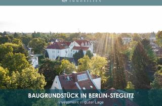 Grundstück zu kaufen in 12209 Lichterfelde, Baugrundstück mit Altbestand in Berlin Steglitz-Zehlendorf