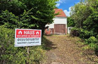 Haus kaufen in 36217 Ronshausen, Ronshausen - Erschlossenes Grundstück mit sanierungsbedürftiger Immobilie