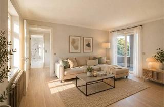 Wohnung kaufen in Veteranenstraße 14, 10119 Berlin, Berlin - Logenplatz am Zionskirchplatz: vermietete Altbauwohnung mit Parkside-Loggien