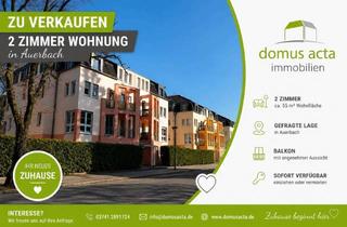 Wohnung kaufen in 08209 Auerbach, Top Gelegenheit * Helle freundl.2 Zi.-Wohnung mit Südbalkon im 1.OG vermietet