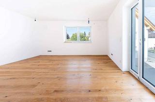 Wohnung kaufen in 94522 Wallersdorf, Neubau KfW 40 - Großzügige und barrierefreie 3-Zimmer-Wohnung mit Terrasse und Privatgarten -
