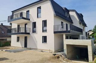 Wohnung kaufen in Im Aufeld 16, 85290 Geisenfeld, Geisenfeld! 3,5-ZKB DG-Whg. mit Balkon, Aufzug, FBH, elektr. Rollläd., Videosprech. und TG-Stellpl.!