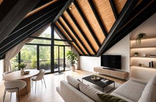 Loft kaufen in 41564 Kaarst, Loftartige Dachgeschoßwhg. mit großem Südwestbalkon u. Grünblick