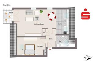 Wohnung kaufen in 93354 Siegenburg, top gepflegte Dachgeschoßwohnung mit Carport in Siegenburg