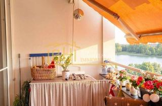 Wohnung kaufen in 68309 Vogelstang, Urlaubsfeeling am Vogelstang-See: Solide Kapitalanlage – Vermietete 3-Zimmer-Wohnung mit Weitblick