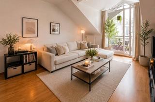 Wohnung kaufen in Münchenerstrasse, 82008 Unterhaching, Helle Dachgeschosswohnung mit Nähe zu S-Bahn und Rathausplatz