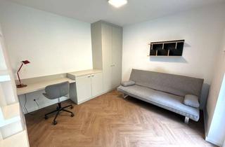 Wohnung mieten in Parkaue 15, 10367 Lichtenberg, Modern möbliertes 1-Zimmer-Apartment mit Terrasse