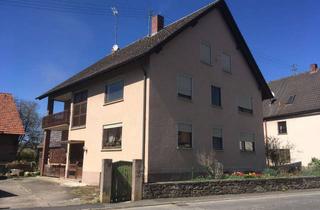 Wohnung mieten in 97753 Karlstadt, 4-Zimmerwohnung mit Balkon in ruhiger Lage von Wiesenfeld / Karlstadt zu vermieten