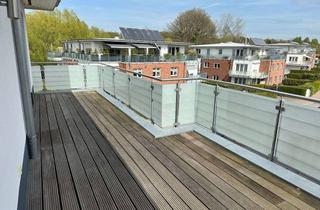 Penthouse mieten in Zur Mühlau 13, 22946 Trittau, 2 Zimmer Penthouse - Wohnung im Zentrum mit Fahrstuhl, riesige Dachterrasse