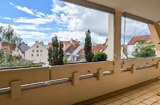 Wohnung mieten in Fuchswinkel, 86152 Innenstadt, Lebensqualität zum Anfassen. Ruhige 2 ZKB mit Loggia und TG-Platz in der Augsburger Innenstadt