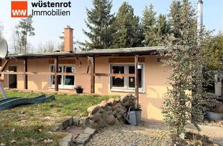 Haus kaufen in 39245 Gommern, Traumhafte Waldlage bei Gommern – zwei Bungalows mit Nebengelass auf Pachtgrundstück