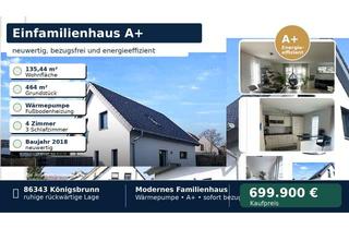 Einfamilienhaus kaufen in 86343 Königsbrunn, *Chance* Einfamilienhaus A+ mit hochwertiger Ausstattung *bezugsfrei*