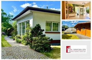Haus mieten in 15366 Neuenhagen, Einfamilienhaus im Bungalowstil mit Garten, Keller und Poolanlage in Neuenhagen zur Miete!