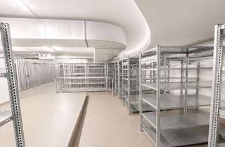 Gewerbeimmobilie mieten in Schnabelstraße, 45134 Bergerhausen, Lagerfläche mit Schwerlastregalen – bereits ab 1,50 EUR/m²