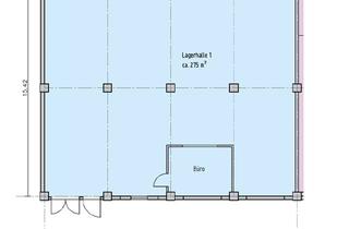 Gewerbeimmobilie mieten in 47652 Weeze, 275 m² Lagerfläche zur gewerblichen Nutzung