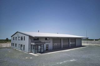 Gewerbeimmobilie mieten in Deutzstraße, 59609 Anröchte, Moderne Gewerbeimmobilie mit Werkstatt, Lager, 2 Fahrzeughallen und großem Betriebshof in Anröchte