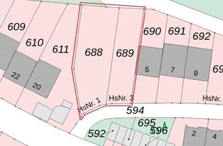 Grundstück zu kaufen in Tilsiter Str. 1 und 3, 57250 Netphen, RESERVIERT | NOTVERKAUF | 2x Grundstücke für 2x Reihenhäuser